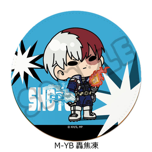 『僕のヒーローアカデミア』みんなmochocho化大作戦! 第3弾 レザーコースター M-YB 轟焦凍